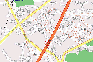map Map showing how to find us